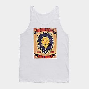 Digzgrafixz Lion Antigua Tank Top